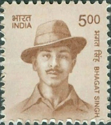 Bhagat Singh stamp from the Makers of India definitive series