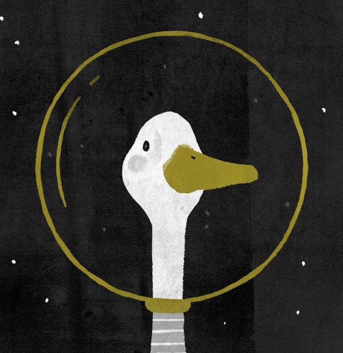 Space gander artwork